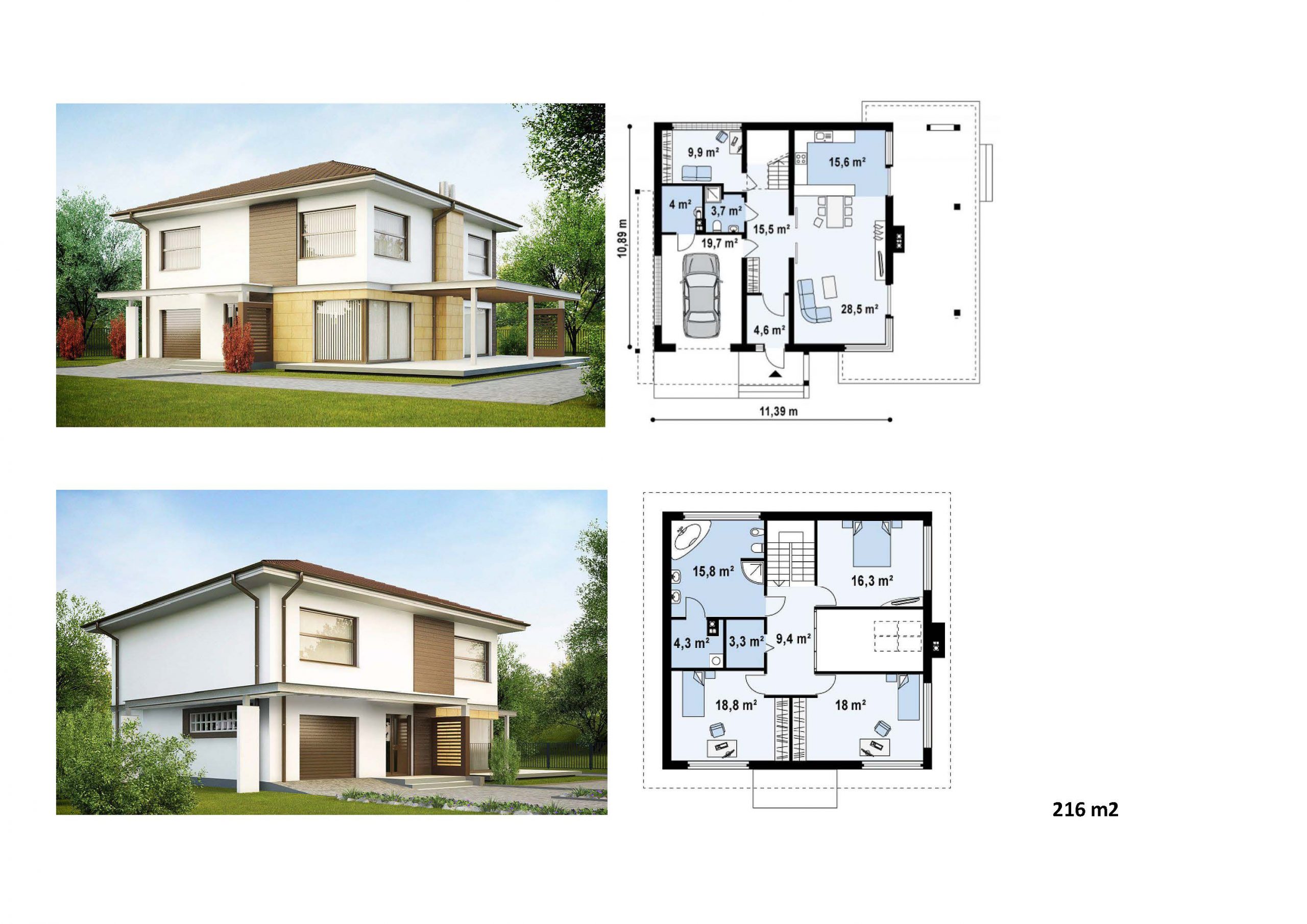 İki Katlı Diğer Dubleks Çelik Ev Villa Modelleri EvSa Çelik Ev